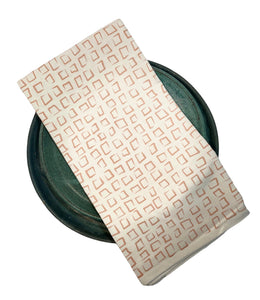Checked Print Tea Towel