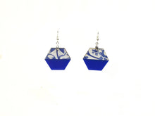 Hexagon dangle Earrings