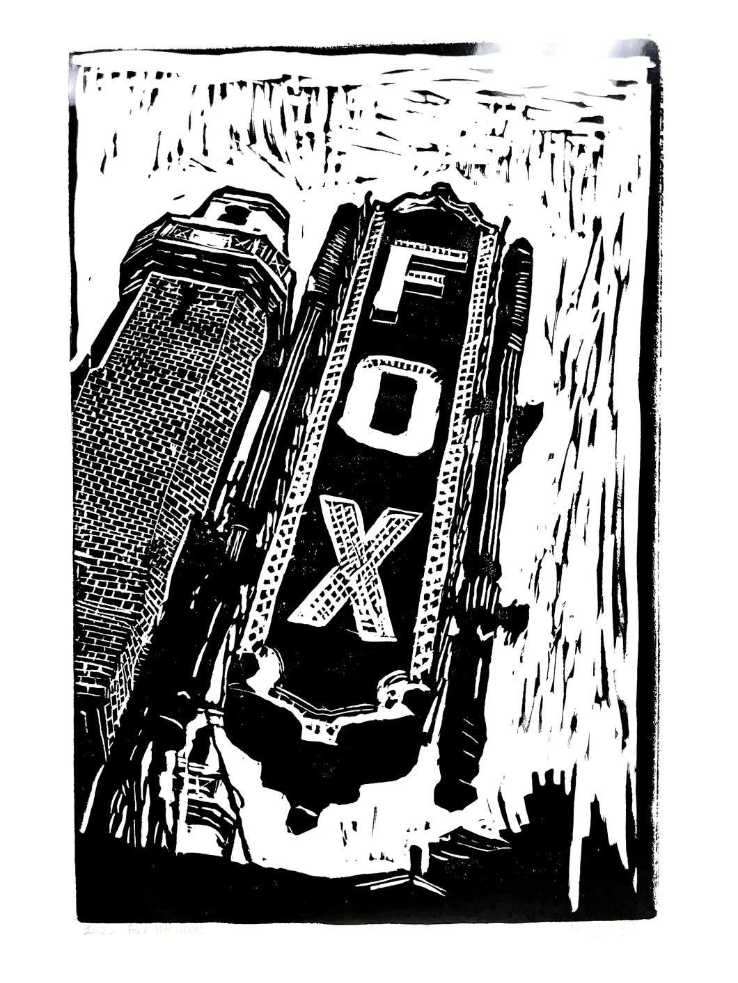 Fox Theatre Print