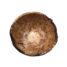 #244-natural edge Maple bowl