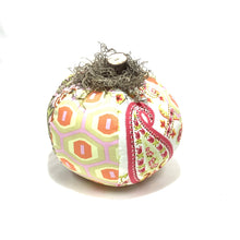 Mixed Fabric Pumpkins