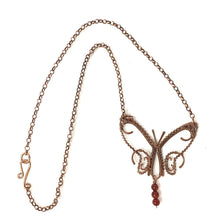 Butterfly Copper Necklace