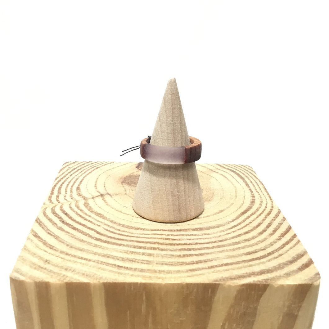 Cedar and Epoxy Ring