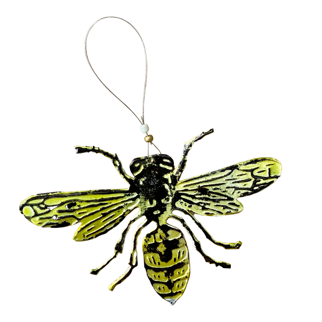 Whimcycle Designs Ornaments - Yellow Bumble Bee