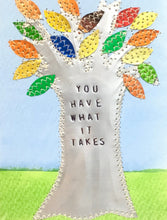 Inspirational Tree Collage Card