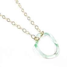 Open Wave Necklace in Gold