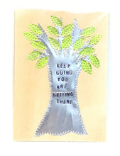 Inspirational Tree Collage Card