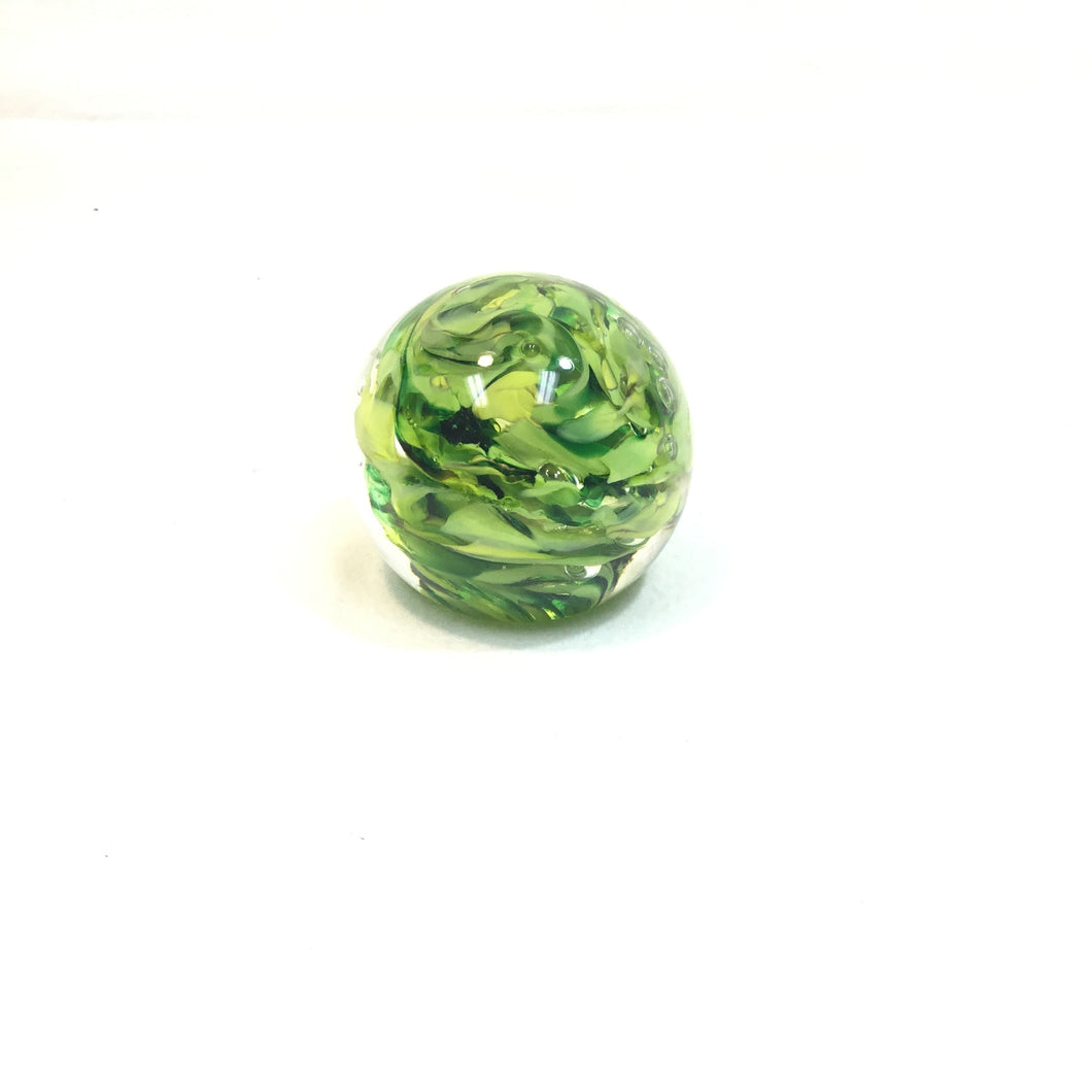 Round Glass Paperweight