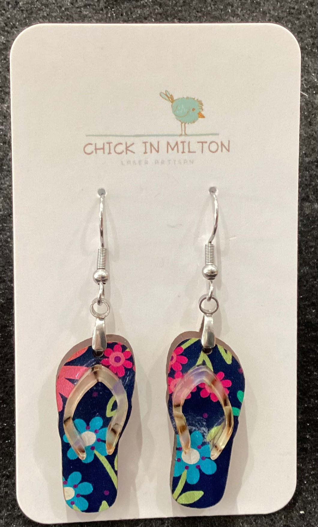 Mini Flip Flop Earrings