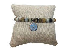 Amonzonite bracelet with regular clasp