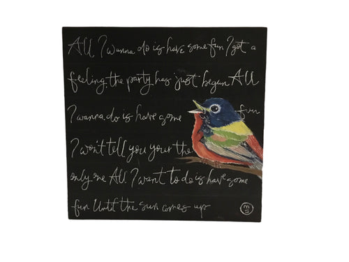 Sheryl Crow/Painted bunting