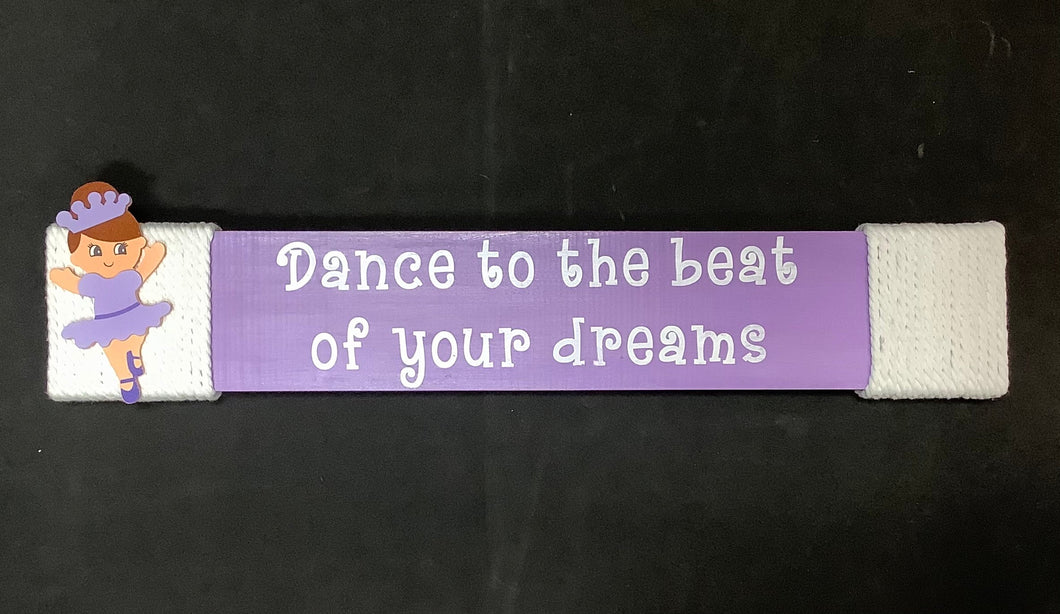 Dance to the Beat  Sign