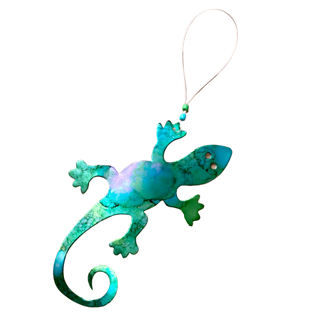 Whimcycle Designs Ornaments - Gecko