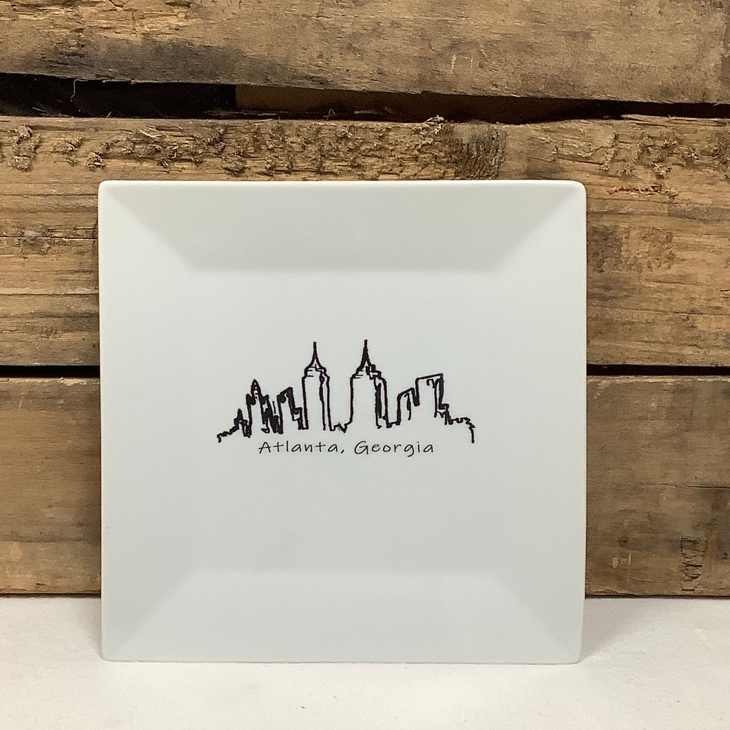 Atlanta Skyline - Large Plate