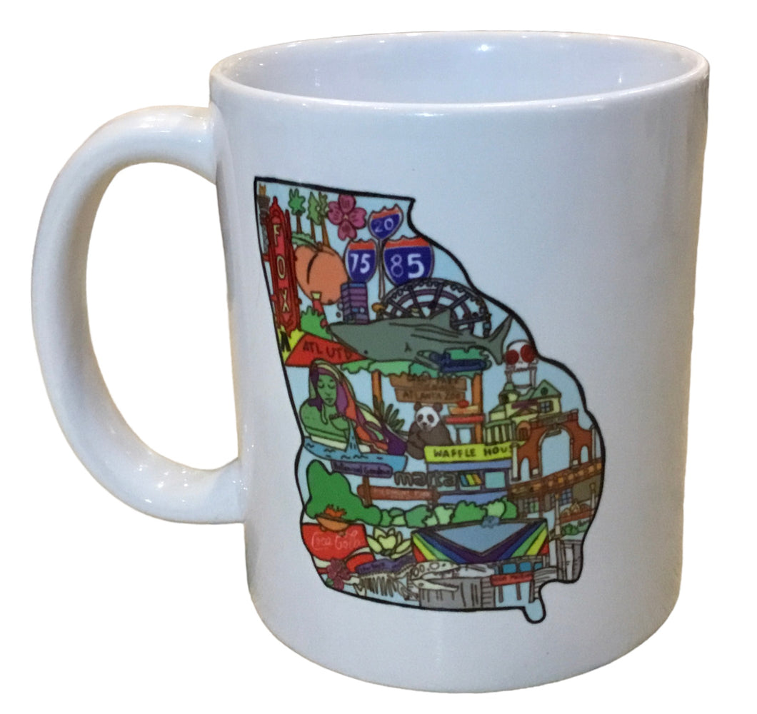 GA Landmark Mug