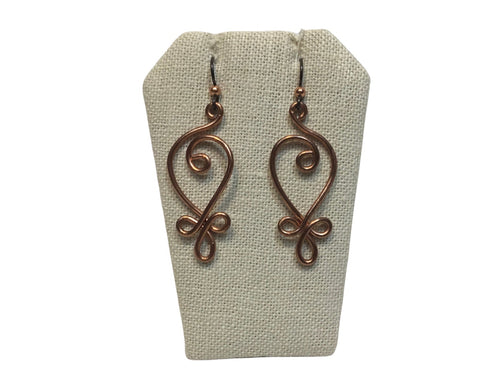 Heart Twist Earrings