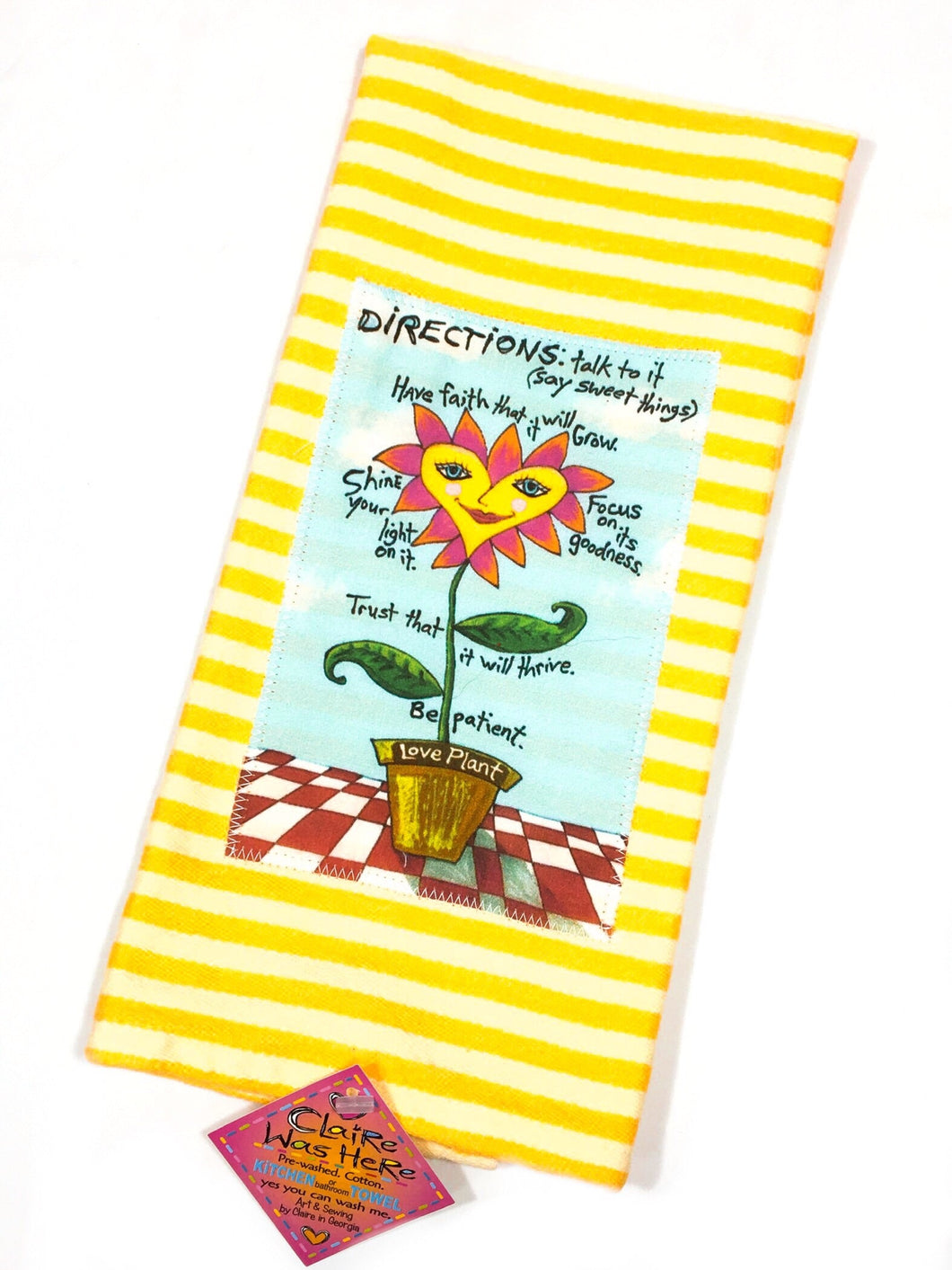 Claire Tea Towel #187