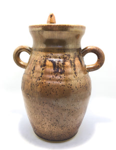 Bird Jug - medium brown