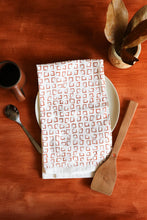 Checked Print Tea Towel