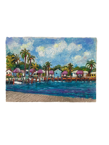 Canal Huts in Key Largo