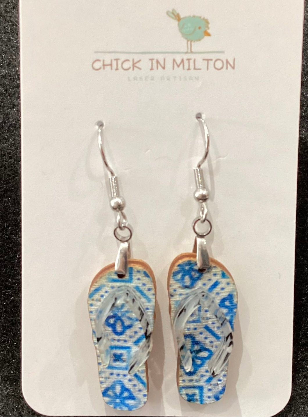 Mini Flip Flop Earrings
