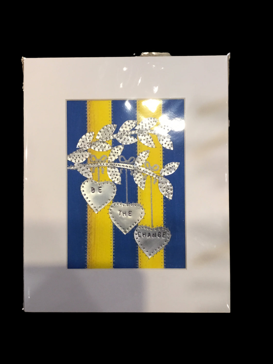 Be The Change Matted Collage