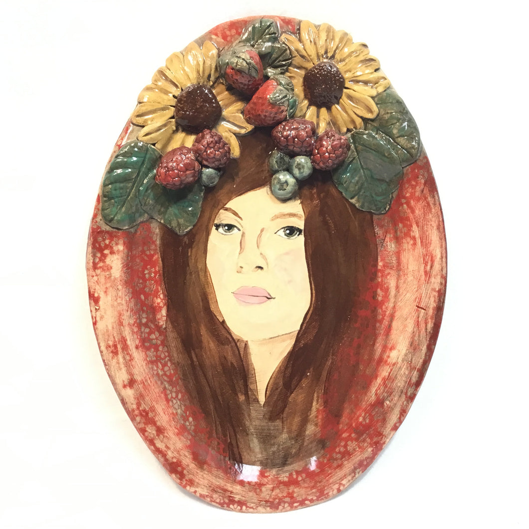 Fruitful Lady Platter