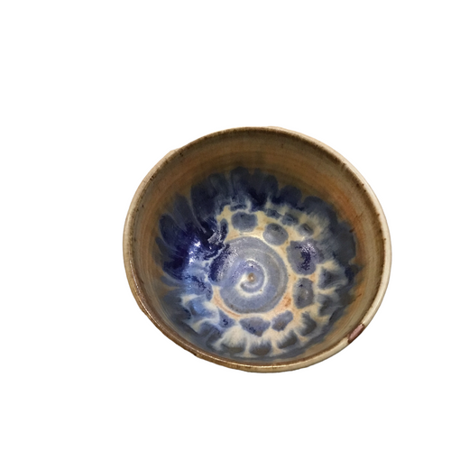 Blue and Brown Bowl