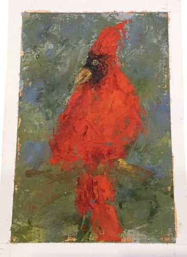 Cardinal on Green