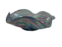 Multicolor Large Wavy Bowl