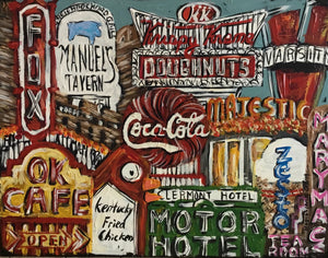 Atlanta Color 14” x 18" (with Majestic Diner)