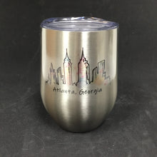 Stainless Steel Wine Tumbler - Atlanta Skyline