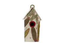 Square Tall Birdhouse Leaf