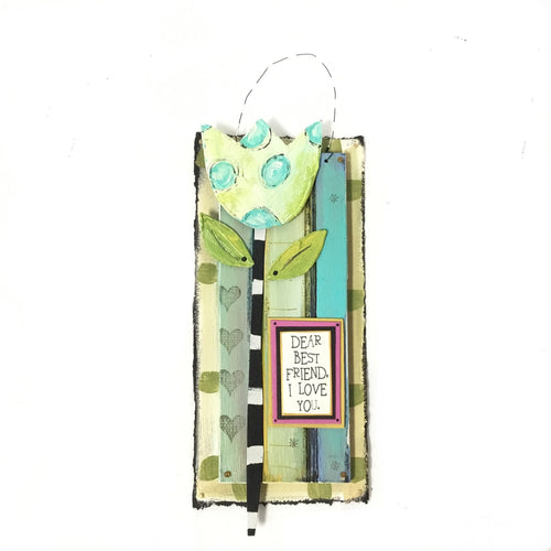 Hanging Plaque - Dear best friend