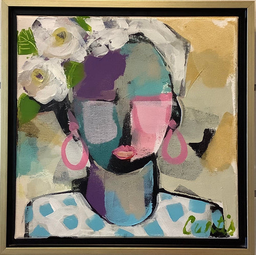 Blue Dot, Funky Face Series