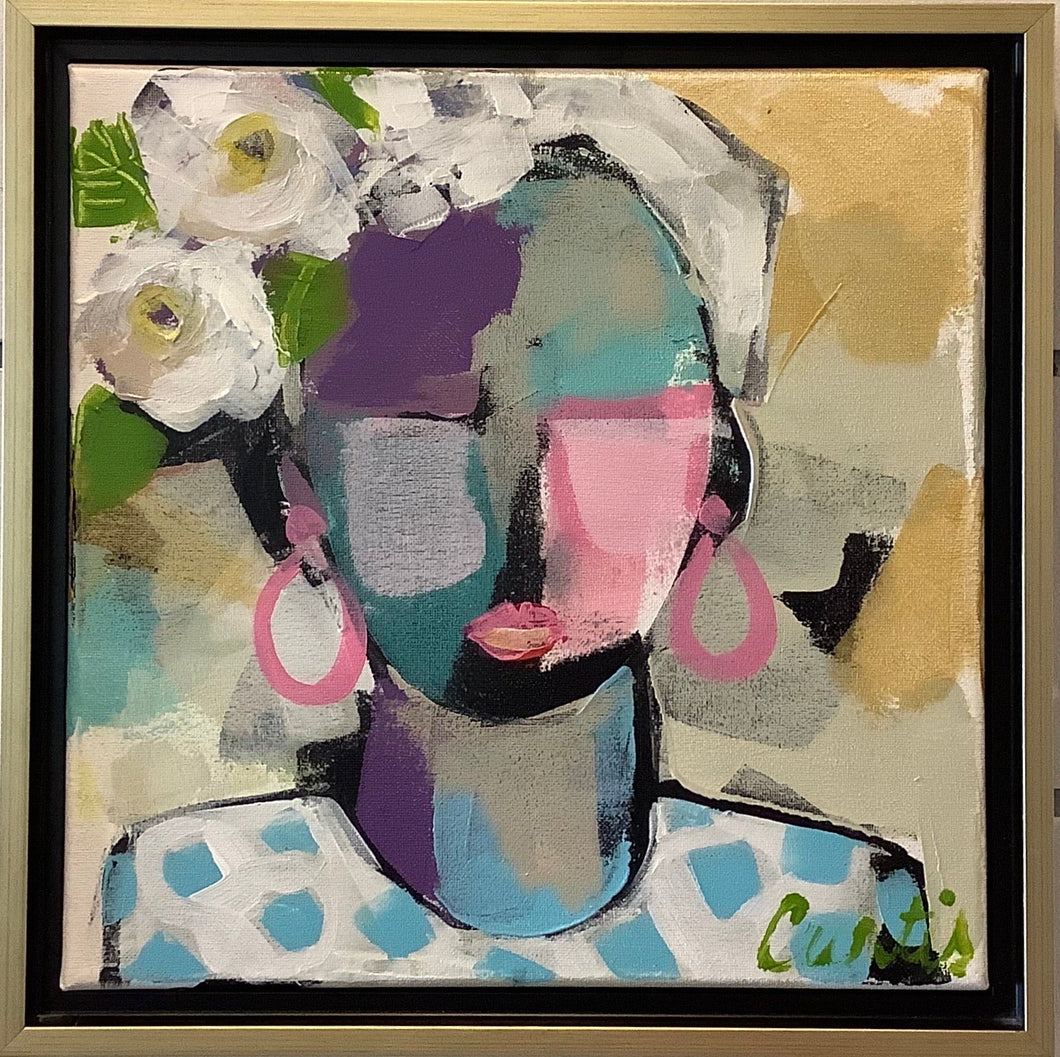 Blue Dot, Funky Face Series