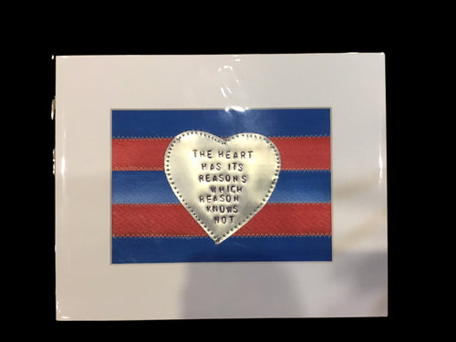 Heart Has Its Reasons Matted Collage (horizontal)