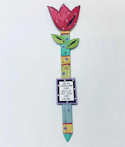 Flower Stake - And so Together...
