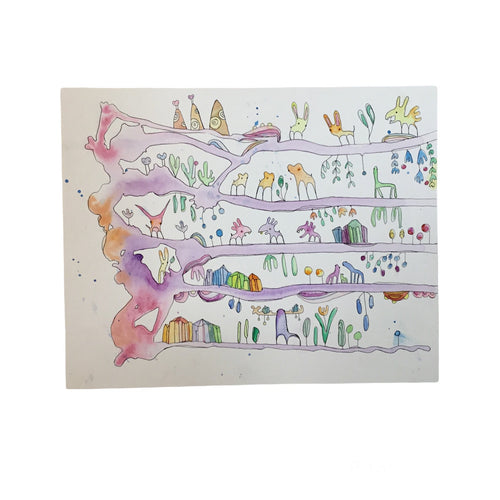 Crystal Caverns Painting