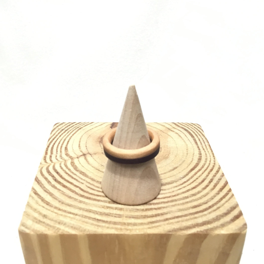 Maple and Purpleheart Ring