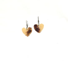 Medium Wood and Epoxy Earrings