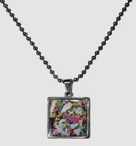 Small Square Pendant