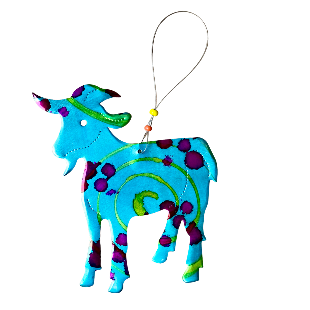 Whimcycle Designs Ornaments - Goat