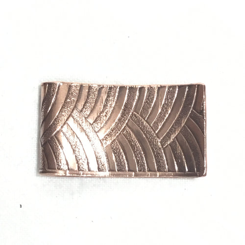 Money Clip Etched Design
