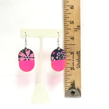 Flower Oval Earrings
