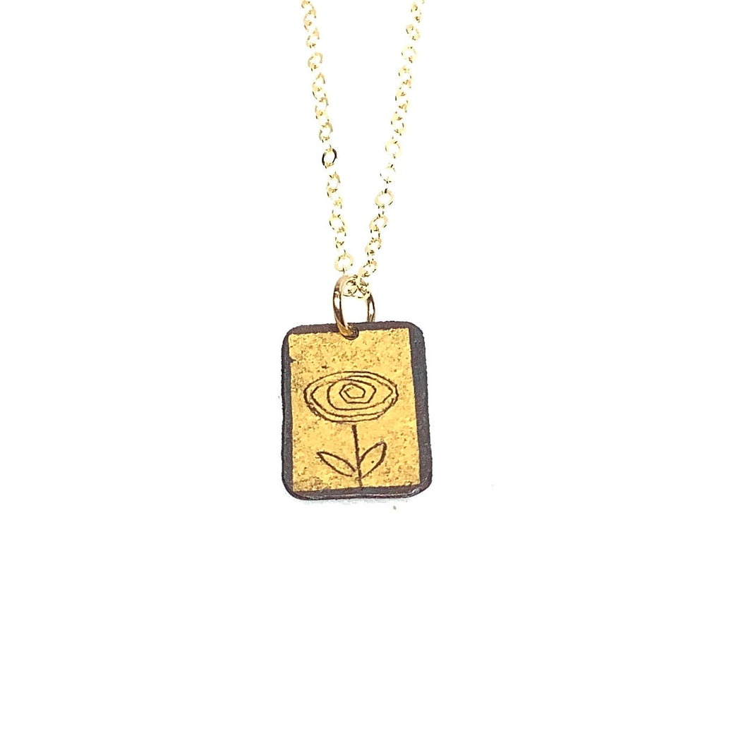 Kumboo Pendant - Rose
