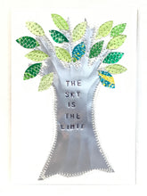 Inspirational Tree Collage Card