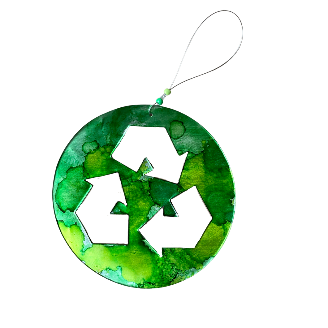Whimcycle Designs Ornaments - Recycle Logo