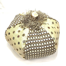 Mixed Fabric Pumpkins