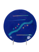 Blue Plate w/ Dichroic Inclusions